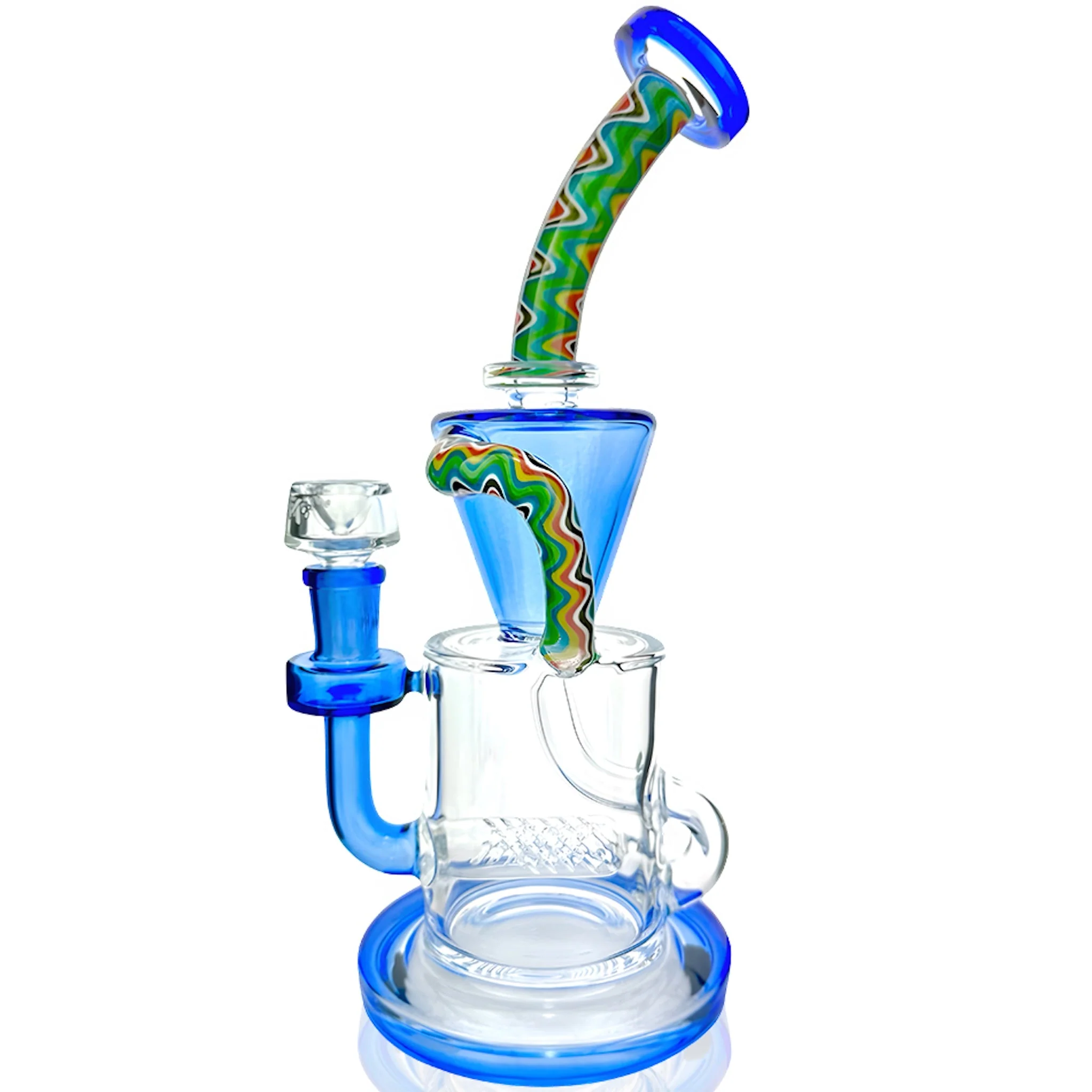 AFM Glass TX617 Recycler Bong - 11in - Everything420