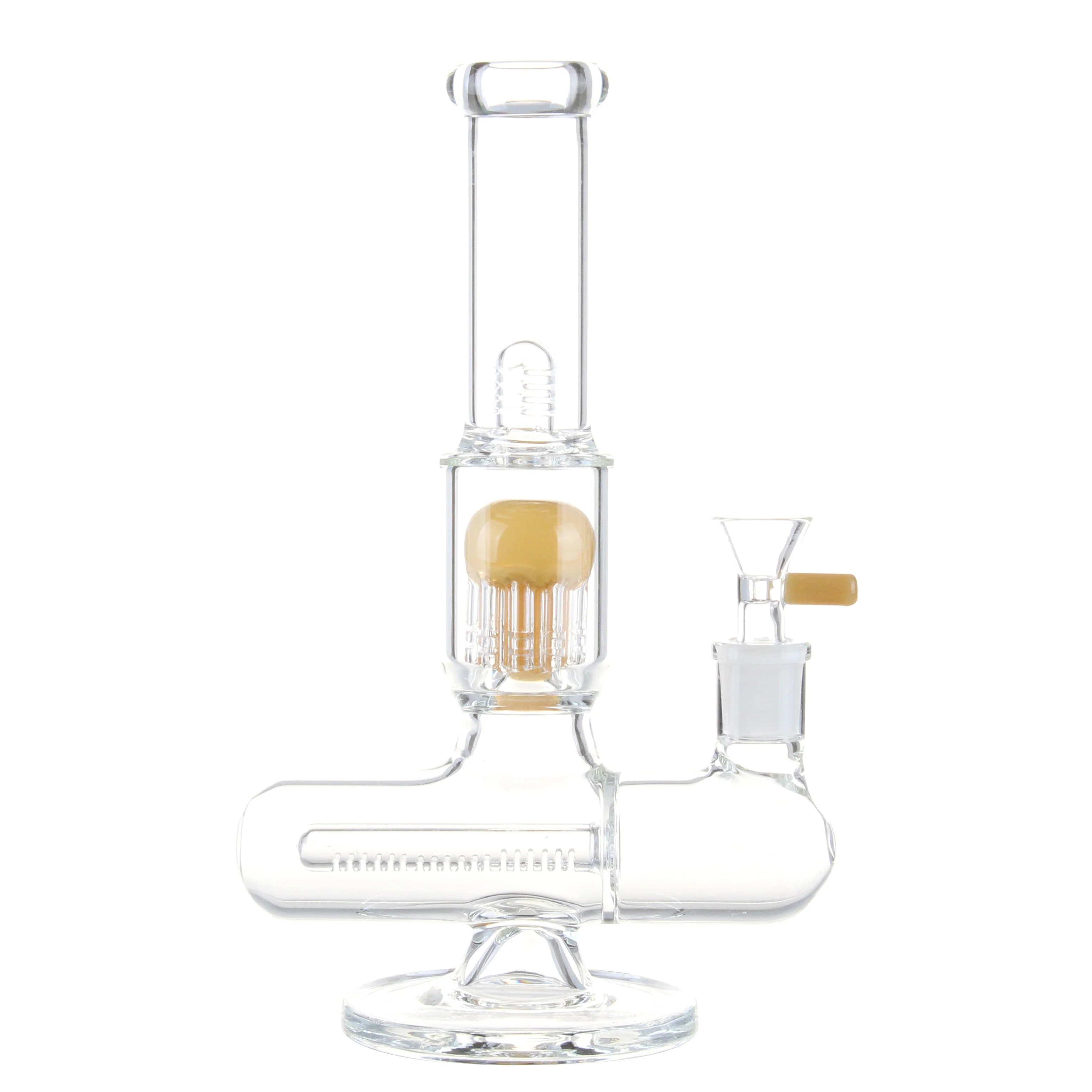 Colored Inline Perc Bong - 10in - Everything420